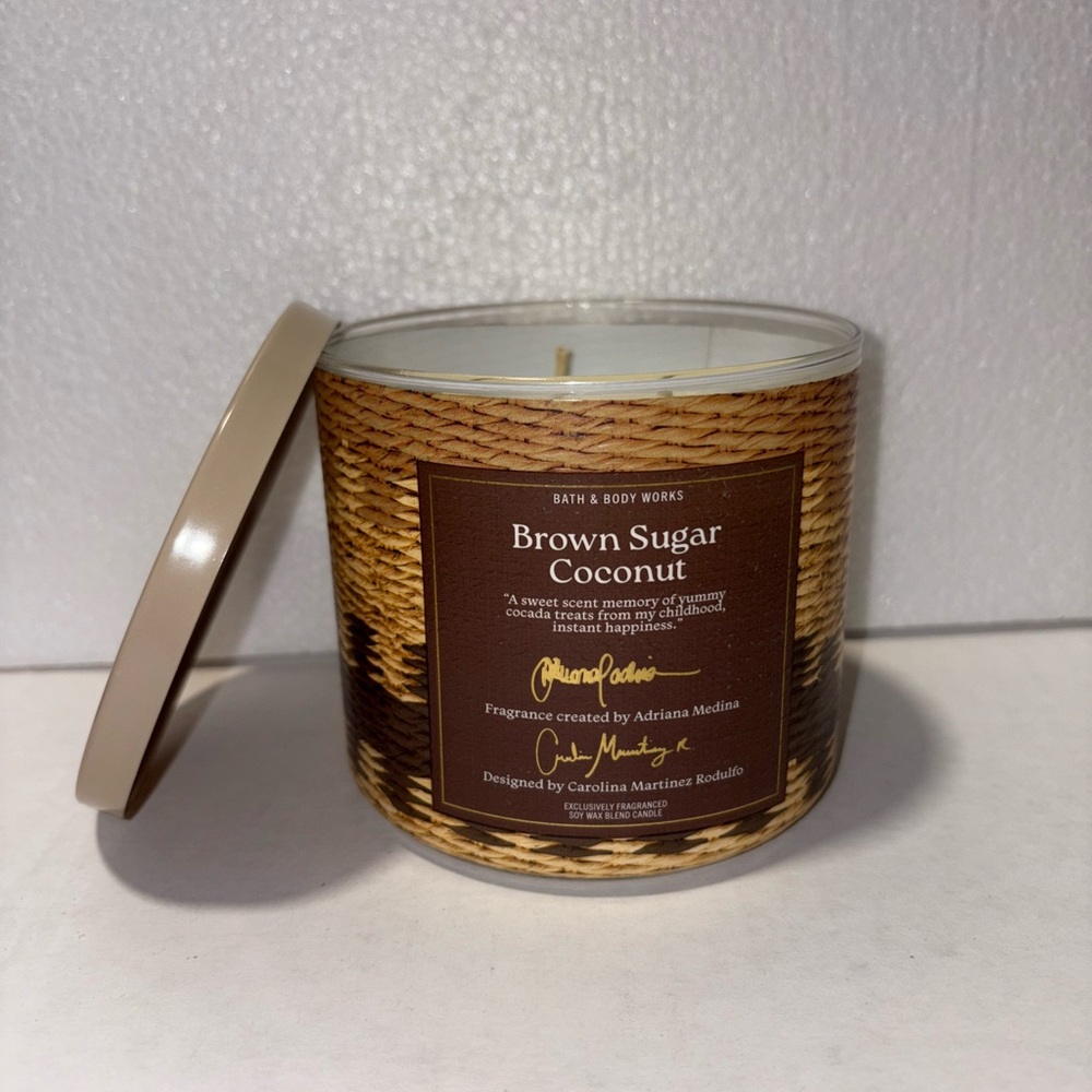 Bath & Body Works Brown Sugar Coconut Candle
